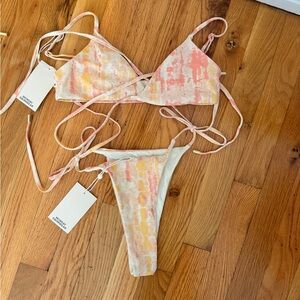 Monday Swimwear Tie Dye Bikini